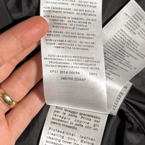 Gucci 2014 Black Toggle Accent Down Puffer Jacket - Picture 12 of 15